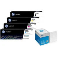 HP Bundle mit HP Original 203A Toner 4er Multipack