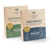 Herbal spa Badekissen Entspannungszeit 3er-Set 100g
