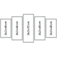 Schipper 605280901 - Alurahmen Polyptychon Silber