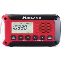 Midland ER250 BT Emergency Bluetooth Radio Rot