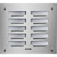 Elcom UP-Klingelplatte KVM-6/2
