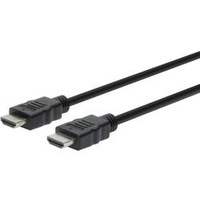 Digitus HDMI Anschlusskabel HDMI-A Stecker, HDMI-A Stecker 3.00m Schwarz