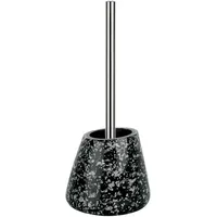 Spirella 10.16530 WC-Bürste Etna-Glitter, schwarz