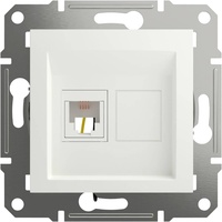 Schneider Electric RJ11-Telefondose Asfora Weiß (RAL 9003) EPH4170121D