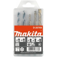 Makita 5-tlg. Bohrerset Holz/Metall