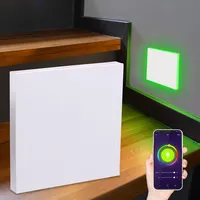 Longlife LED LED Treppenleuchte eckig weiß - Lichtfarbe: Smart