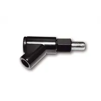 Paaschburg & Wunderlich Spiegel-Adapter M 10x1,25, Rechtsgewinde, schwarz
