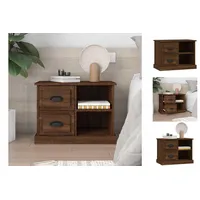 VidaXL Nachttisch Braun Eichen-Optik 60x35,5x45 cm