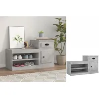 VidaXL Schuhschrank Betongrau 100x42x60 cm Holzwerkstoff