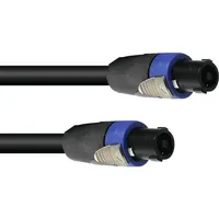 PSSO  Lautsprecherkabel Speakon 4x4 15m sw (15 m), Lautsprecherkabel