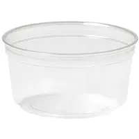 Duni Crystal Deli Menübox ungeteilt, transparent 375 ml
