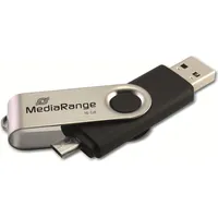 MediaRange MR931-2 16 GB, USB Type-A / Micro-USB 2.0
