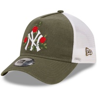New Era New York Yankees Flower Olive White A-Frame