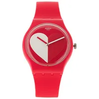 Swatch Damenuhr SO29Z112 - rot