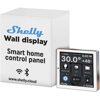 Shelly Wall Display, Smart Home Hub, Weiss