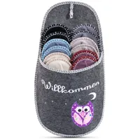 Onvaya Gästepantoffeln grau 38,5