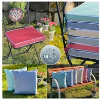 Heimtexland ® Outdoorkissen Dekokissen Schmutz- und Wasserabweisend Outdoor Garten