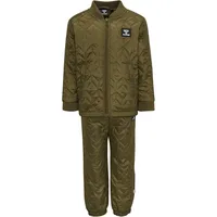 Hummel hmlNULE Baby Thermoanzug Set Kinder 6086 dark olive