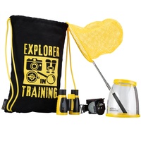 National Geographic 9136000 - Outdoor-Entdecker-Set, Abenteuerset mit Fernglas, Kompass,