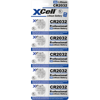 XCell CR2032 3V, 5er Pack