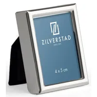 Zilverstad 8023231 Fotorahmen Passbild Mini 4x5cm, Eisen, Silber