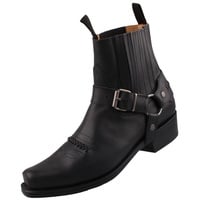 Sendra Biker Stiefelette 6445 Schwarz - Schwarz