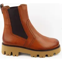 Paul Green Stiefelette 8038-014, Glattleder, braun, Damen, / Braun