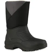 VAN HILL Damen Warm Gefüttert Winterstiefele Bequeme Schuhe 838194,