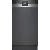 Siemens iQ300 SR53ES24KE Einbau-Geschirrspüler (teilintegrierbar, 450 mm breit, Edelstahl)