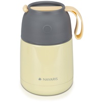 Navaris 450ml Thermobehälter für Essen - Edelstahl Warmhaltebox für