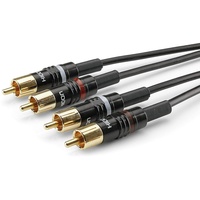 SOMMER CABLE Basic+ HBP-C2 0,9m / Cinch Audio Anschlusskabel