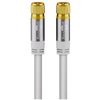 Goobay 70598 Koaxialkabel OFC Satellitenkabel / 4fach geschirmt TV