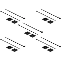 DeLock Kabelbinder L 300 x B 4,8mm - schwarz,