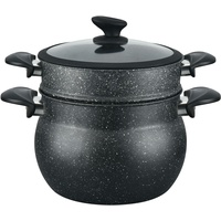 Cheffinger 3 tlg Kuskus Topf 8L Dampfgarer COUSCOUS Ø24cm