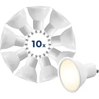 McShine - LED-Leuchtmittel GU10 Warmweiß | MS-60 | LED