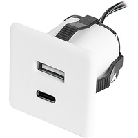 Furnika Einbau USB-Charger weiß