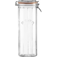 Kilner Facetten-Glas mit Bügelverschluss, 2 Liter, Einmachglas