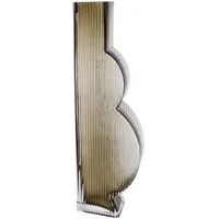 GOEBEL Vase, Glas, Grau, 10,5x5x34,5 cm