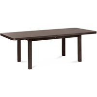 Konsimo Esstische Esszimmertisch Küchentisch rechteckig 'cospe', Schwarz, Furnier, Modern,