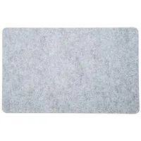 KESPER Platzset, Tischset Filz 45x30cm hellgrau rechteckig