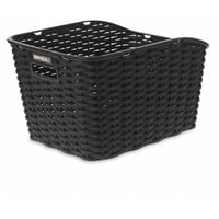 Basil Weave WP Fahrradkorb schwarz
