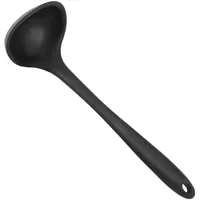 JUSTINUS Schöpflöffel Black Edition, schwarz