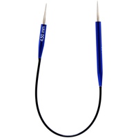 KnitPro Zing Asymmetrische Rundnadeln 10" (25cm) | 4.5mm