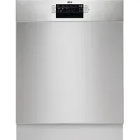 AEG FUS6491AZM Einbau-Geschirrspüler (unterbaufähig, 596 mm breit, Edelstahl)