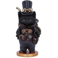 Nemesis Now Steampunk-Figur, Harz, Schwarz, 19,5 cm