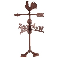 Esschert Design Wetterfahne im Antik Stil mit Standplatten aus