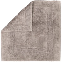 CAWÖ Wende-Badteppich Graphit 60 x 60 cm