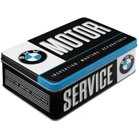 Nostalgic-Art Vorratsdose Flach, – Geschenk-Idee für BMW Accessoires Fans,