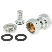 Tecuro - Zapfhahnzähler-verschraubungen 3/4 Überwurfmutter x 3/4 Innengewinde