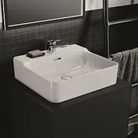 Ideal Standard Conca Waschtisch T369001 mit Hahnloch und Überlauf,